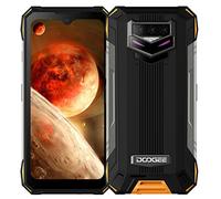 DOOGEE S89 PRO Rugged Smartphone Android 12,Batteria 12000mAh, Helio P90 8GB+256GB, Fotocamera Tripla 64MP(Visione Notturna IR 20MP), Cellulare Robusto IP68, FHD + 6,3", Ricarica Wireless NFC Arancia