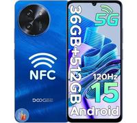 DOOGEE Smartphone 5G Note 59 Pro+ Android 15, 512GB ROM+36(12+24) GB RAM Telefono Cellulare, 6250mAh 6.75" HD+ 120Hz Schermo Telefoni 50MP+8MP, Cellulari Face Unlock/Fingerprint/NFC/