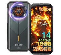 Doogee SPunk 16 GB RAM 256 GB 10800 mAh IP68/IP69K NFC Android 14 Extra Resistente