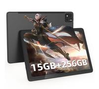 DOOGEE T10 Pro Tablet 10.1 Pollici FHD+, 15GB + 256GB(TF 1TB), 8580mAh+18W Ricarica Rapida, Android Con Dual 4G, 8 Core, 2.4/5G WiFi, Certificazione TÜV, 13MP+8MP Fotocamera, Nero