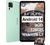 DOOGEE T20 MINI Tablet Android 14, Tablets 8 Pollici, Widevine L1, 9 GB+128 GB/TF 1TB, T606, 5060mAh, 5G WiFi, 13MP+5MP, Tablets 4G LTE/OTG/GPS/BT 5.0/Tablet Con SIM