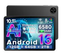 DOOGEE Tab A9 Android 16 Tablet 10 Pollici, Gemini AI Tablet in Offerta Gaming, 12GB RAM + 64GB ROM (TF 2TB), 6580mAh Batteria, 5G WiFi, 1280 * 800 IPS, 5MP+8MP, Unisoc T310 Quad Core/OTG/Face Unlock