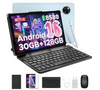 DOOGEE Tab A9 PRO+ Android 16 Tablets con Tastiera e Penna, Tablet 11 Pollici, 30GB RAM+128GB ROM/TF 2TB, 8580mAh 5G WiFi, Octa-Core PC,Gemini AI/Widevine L1/13MP/GPS/OTG/Doppi altoparlanti/3.5mm Jack