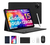 DOOGEE Tab A9 PRO+ Tablet 11 Pollici con Tastiera e Penna, 90Hz Android 15 Tablets, 30GB RAM+128GB ROM/TF 2TB, 8580mAh 5G WiFi, T7200 Octa-Core, Widevine L1/13MP/GPS/OTG/Doppi altoparlanti/3.5mm Jack