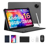 DOOGEE Tab A9 Pro+ Tablet 11 Pollici, Tablet Android 16 Gemini AI, 30GB RAM +128GB ROM (2TB TF) Tablets con Tastiera e Penna, 8580mAh, Unisoc T7200 Octa-Core, 13MP/WIFI 5/ WidevineL1/GPS/Face ID/OTG
