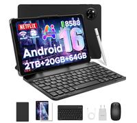 DOOGEE Tab A9+ Tablet 11 Pollici Android 16, 20GB RAM+64GB ROM(2TB TF), 8580mAh Tablet in Offerta, 13MP+8MP, Alta Qualità Doppio Altoparlante, 90Hz/ Octa-Core/ BT5.0/ GPS/WiFi 5G/ Widevine L1- Nero