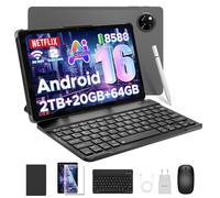 DOOGEE Tab A9+ Tablet 11 Pollici Android 16, 20GB RAM+64GB ROM(2TB TF), 8580mAh Tablet in Offerta, 13MP+8MP, Alta Qualità Doppio Altoparlante, 90Hz/Octa-Core/BT5.0/ GPS/WiFi 5G/ Widevine L1- Grigio