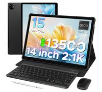 DOOGEE Tab E3 Max Tablet PC Android 15 Gemini AI Quad Altoparlanti Display 14'' 2.1K 32GB(8+24) RAM 256GB ROM 13500mAh Batteria Pad