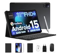 DOOGEE Tab E3 Tablet 11" Schermo Android 15 Gemini AI 7.5mm Ultra-sottile 32GB (8+24) 256GB Doppi altoparlanti 8800mAh Batteria Smart Pad