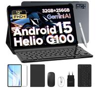DOOGEE Tab E3+ Tablet con Tastiera, FHD+ Tablet 12 Pollici, 32GB+256GB(2TB TF) Tablets Con Sim, 8800mAh Batteria Tablets LTE, MTK G100 Octa-Core, Android 15/GMS/BT5, con Penna+Mouse+Custodia
