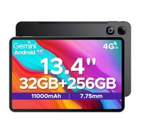 DOOGEE Tab G6 Max Android 16 Tablet 13 Pollici 90Hz FHD+, 11000mAh Unisoc T7280 Octa-Core Tablet con SIM, 32GB RAM+256GB ROM (2TB TF) Tablets Android, 4G LTE+5G WiFi/Gemini AI/GPS/3.5mm Audio/FACE ID