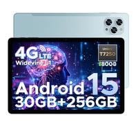 DOOGEE TAB G6 Tablet 11 Pollici, 4G LTE 90Hz Tablets Android 15, 30GB RAM+256GB ROM/TF 2TB, Octa-Core PC con sim, 8000mAh/Gemini AI/Widevine L1/13MP+5MP/OTG/BT5/FACE ID/Doppi altoparlanti/3.5mm Jack