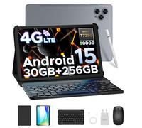 DOOGEE TAB G6 Tablet 11 Pollici, 90Hz Tablets Android 15, con Tastiera e Penna, 30GB RAM+256GB ROM/TF 2TB, Octa-Core PC con sim, 8000mAh/Gemini AI/Widevine L1/13MP/OTG/GPS/FACE ID/Doppi altoparlanti