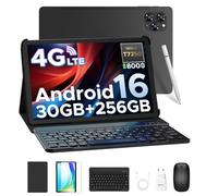 DOOGEE TAB G6 Tablets Android 16, 90Hz Tablet 11 Pollici, con Tastiera e Penna, 30GB RAM+256GB ROM/TF 2TB, Octa-Core PC con sim, 8000mAh/Gemini AI/Widevine L1/13MP/OTG/GPS/FACE ID/Doppi altoparlanti
