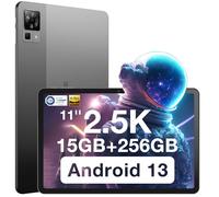 DOOGEE Tablet 11 Pollici, T30 PRO Android 13 Tablet, 2.5K Tablet PC/Helio G99 Octa-Core/15GB RAM + 256GB ROM (2TB TF)/8580mAh Gaming Tablet/20MP