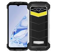 DOOGEE Telefono Rugged S100P, Batteria 22000mAh, Luci da Campeggio 130 Lumen, 20GB+256GB, 6.58'' 120Hz FHD+, Fotocamera 108MP(20MP visione notturna), Smartphone Impermeabile Android 12, NFC Argento
