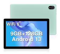 DOOGEE U10 Tablet 9GB RAM+128GB ROM/TF 1TB Tablet 10 Pollici, Android 13 Tablet in Offerta, Bluetooth 5.0 | WiFi-6 | 5060mAh | 1280 * 800 | 5MP+8MP | Widevine L1 | TÜV Luce Blu Bassa