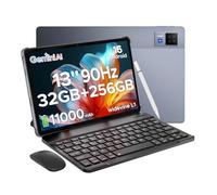 DOOGEE U13 Android 16 Tablet 13 Pollici, 32GB+256GB, 11000mAh Batteria+7,5 mm Telaio, UNISOC T7280 Octa Core, 13MP+5MP, Quattro Altoparlanti/Widevine L1/Face ID/GPS/BT5.0/OTG/FM- Grigio