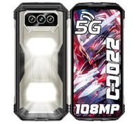 DOOGEE V MAX S(2025) Rugged Smartphone Android 14, 24GB+256GB(2TB) Telefono Indistruttibile, 6.58'' FHD+, 108MP+20MP+16MP+2MP Fotocamera Cellulare Antiurto 22000mAh-Nero