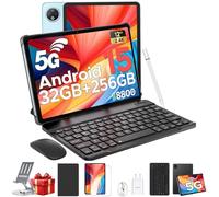 DOOGEE V Pad 5G Tablet 12 Pollici Tablet con Tastiera 7050, 32GB RAM + 256GB ROM, 2.4K IPS 90Hz, 7.0mm Bordo Android 15, 5G NR + WiFi6 / 8800mAh 18W/ 13MP+8MP con Penna+Mouse+Custodia/Blu