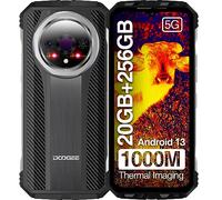 DOOGEE V31GT[2023] Rugged Smartphone, 5G Android 13 20GB+ 256GB, Thermal Imaging, 50MP Tripla Fotocamera 24MP Visione Notturna, 6.58' FHD+ IP68/ NFC/GPS/OTG/WI-FI 6