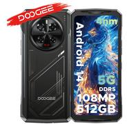 DOOGEE V40 5G Rugged Phone 12GB RAM 512GB ROM Gaming Smartphone dimensione 7300 6.78 120Hz Display 108MP a fotocamera NFC 8680mAh 12GB 512GB Silver
