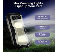 Doogee VMAX S 24 GB RAM 256 GB 5G Torcia 1200 LM Batteria 22000 mAh Fotocamera 108 MP