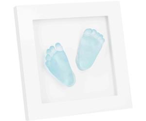 Dooky Crystal Memories DeLuxe 3D Frame Handprint & Footprint set impronte neonato 1 pz