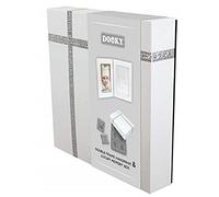 Dooky Gift Handprint - Cornice doppia, piccola, 0,5 kg, colore: Bianco