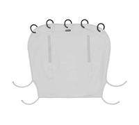 Dooky Parasole per seggiolino auto, carrozzina, passeggino, universale, protegge da sole, vento e pioggia leggera, protezione UV UPF 50+, facile da installare e lavare, tinta unita, colore: grigio