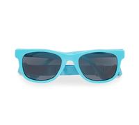 Dooky Santorini Blue - Occhiali da sole per bambini, protezione da sole per bambini e neonati, protezione UVA e UV-B, vetro infrangibile, con cinturino regolabile e rimovibile, colore: acqua