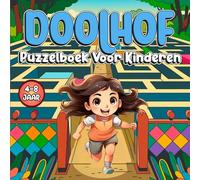 Doolhof Puzzelboek Voor Kinderen: Grappig Doolhoven Activiteitenboek voor Kinderen van 4 tot 8 Jaar (Doolhof Werkboek).