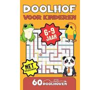 Doolhof voor Kinderen 6-9 jaar: Activiteitenboek met eenvoudige doolhoven, visuele aanwijzingen en schattige dieren om logisch denken en concentratie te ontwikkelen
