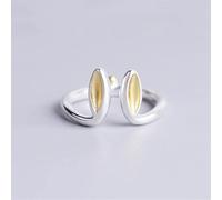 DOOLY Hot New 925 Sterling Silver Designer Originale Orecchie di Coniglio Anello Aperto Moda Coreana Carino Dolce Studente Gioielli GN709