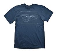 DOOM BFG 9000 Uomo T-Shirt Blu XL 100% Cotone Regular