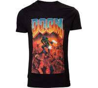 Bioworld Doom, Maglietta da Uomo, Nero, XL
