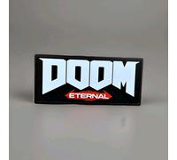 Doom Eternal Logo insegna colorata arte 3D accessorio da scrivania