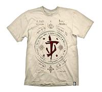 DOOM Eternal - Slayer Symbol Uomo T-Shirt Beige M 100% Cotone Regular