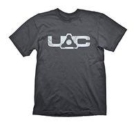 DOOM Eternal T-Shirt "UAC Logo" Grey Size XL