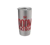 Doom Patrol Main Title Logo Bicchiere termico in acciaio inox doppia parete