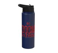 Doom Patrol Main Title Logo Stainless Steel Insulated Water Bottle