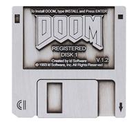 Doom Spilla Badge Floppy Disk Edizione Limitata Fanattik