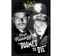 Doomed To Die DVD - Boris Karloff, Marjorie Reynolds, Grant Withers, Melvin Lang