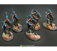 Doomfire Warlocks Figlie Khaine - età di sigmar COMMISSIONE pittura