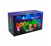 Doomlings Gioco Di Carte Classico (Edizione Fulmine). Adatto A 2-6 Giocatori, Divertente Gioco Di Famiglia Per Bambini E Adulti, Dai 10 Anni In Su | Include 1 Carta Olografica Misteriosa