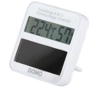 DOOMO DO3101 - Termometro/igrometro digitale, ad energia solare