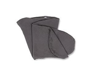 doomoo Basics - Fodera Tetra Grey per cuscino di gravidanza Comfy Big - Federa per cuscino da allattamento in cotone biologico - Nuovo stile con colori naturali per il vostro compagno di maternità