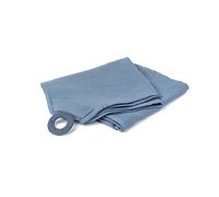 Doomoo Basics - Mom'n Play - Cape per allattamento Tetra Green - Coperta per allattamento al seno con Teether- 100% cotone organico