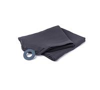 Doomoo Basics - Mom'n Play - Cape per allattamento Tetra Grey - Coperta per allattamento al seno con Teether- 100% cotone organico