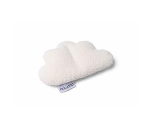 Doomoo Snoogy - Cuscino termico per bambini, anti-colica, in cotone biologico, con semi di colza e lavanda, adatto al microonde e al congelatore, colore: bianco cloudy